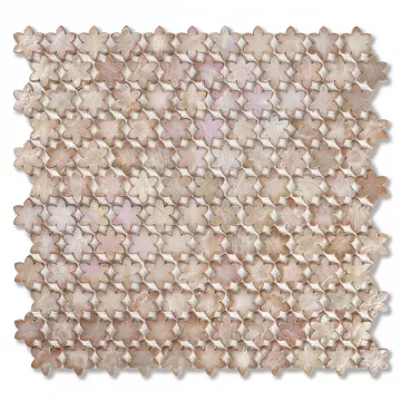 Sicis Petites Fleurs F05 Primrose Glass Mosaic Tile